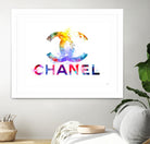 Chanel by Daniel Janda on GIANT ART - pink mixed media