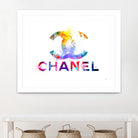 Chanel by Daniel Janda on GIANT ART - pink mixed media