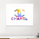 Chanel by Daniel Janda on GIANT ART - pink mixed media