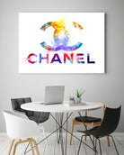 Chanel by Daniel Janda on GIANT ART - pink mixed media