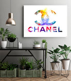 Chanel by Daniel Janda on GIANT ART - pink mixed media