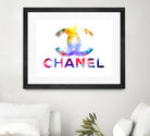 Chanel by Daniel Janda on GIANT ART - pink mixed media