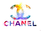 Chanel by Daniel Janda on GIANT ART - pink mixed media