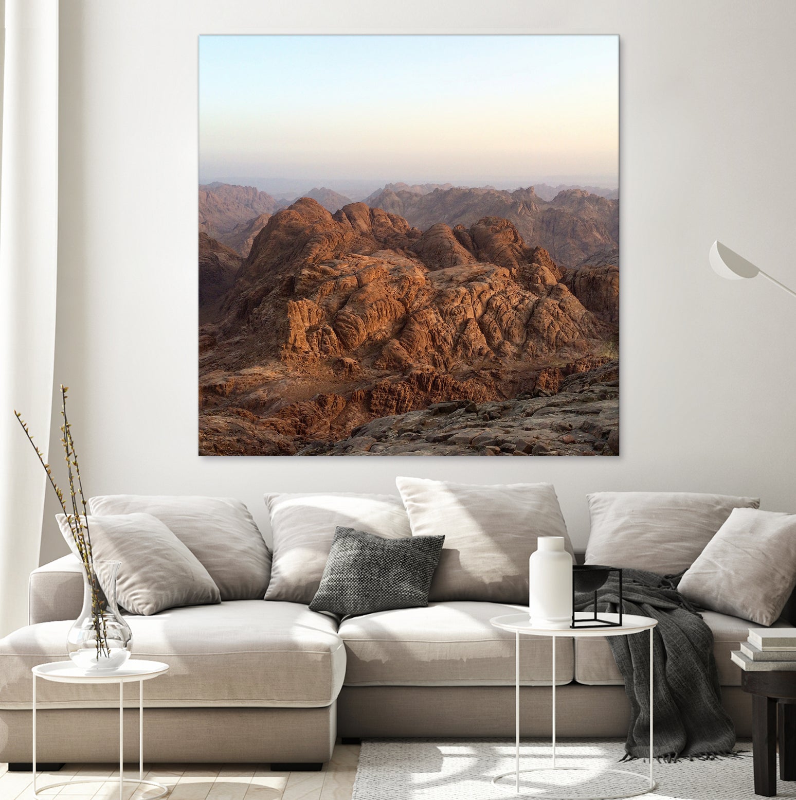 The Sinai Mountains by Mikhail Zhirnov on GIANT ART - brown photo illustration