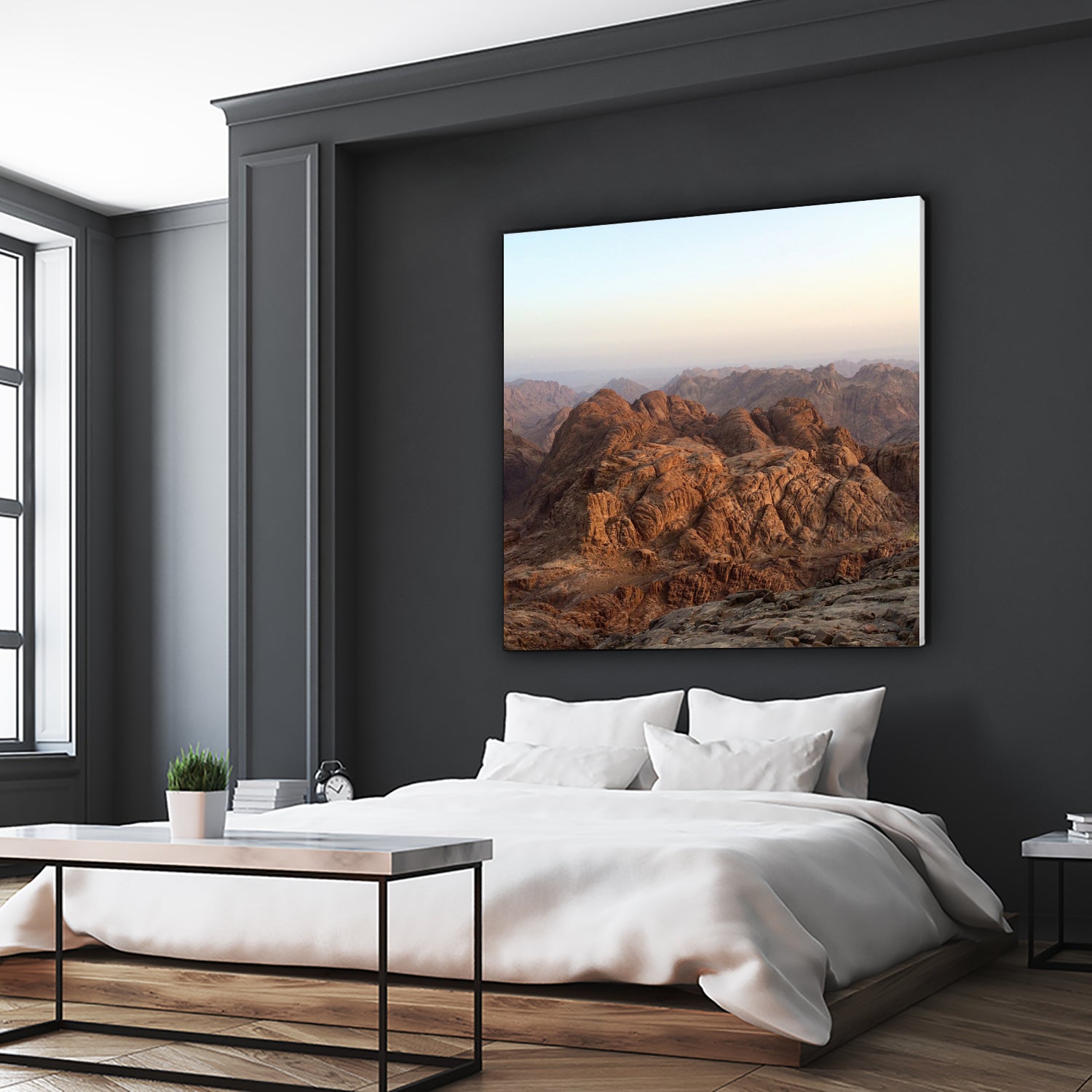 The Sinai Mountains by Mikhail Zhirnov on GIANT ART - brown photo illustration