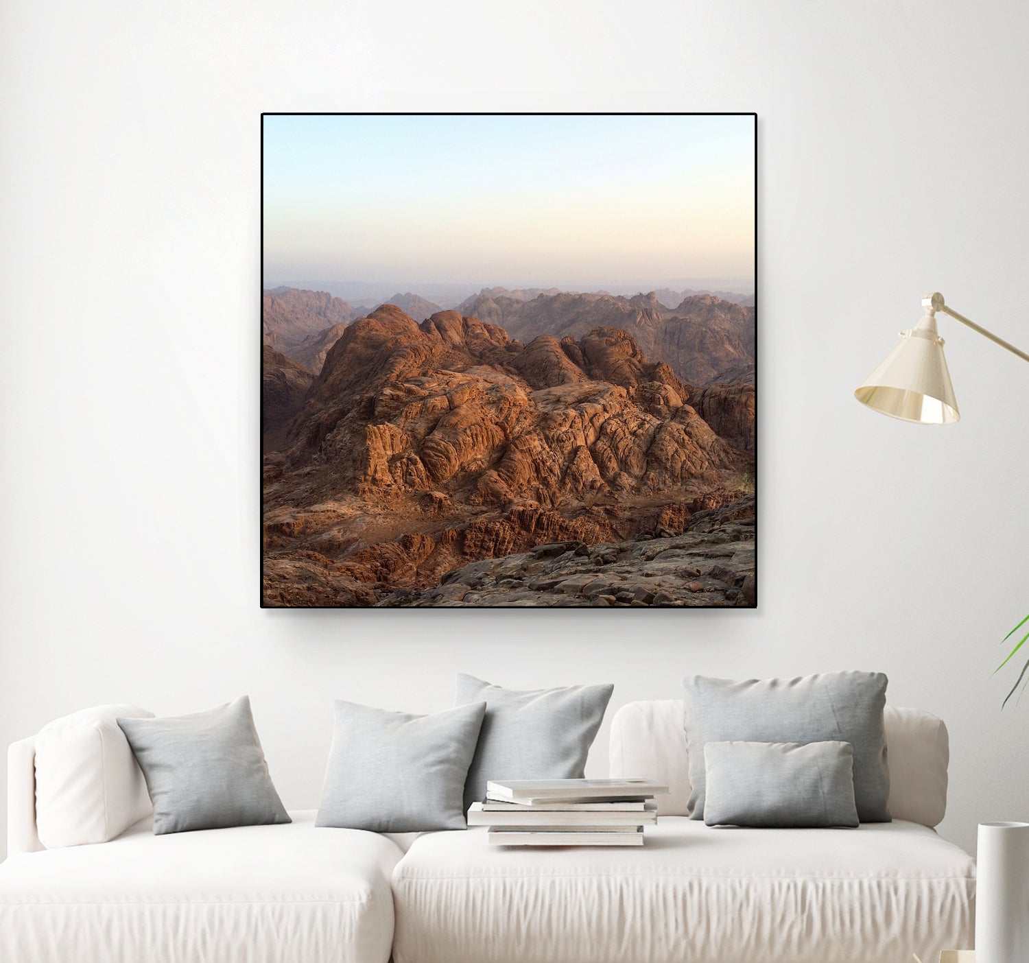 The Sinai Mountains by Mikhail Zhirnov on GIANT ART - brown photo illustration