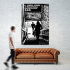 Subway Shadows by Karol Livote on GIANT ART - black photo manipulation