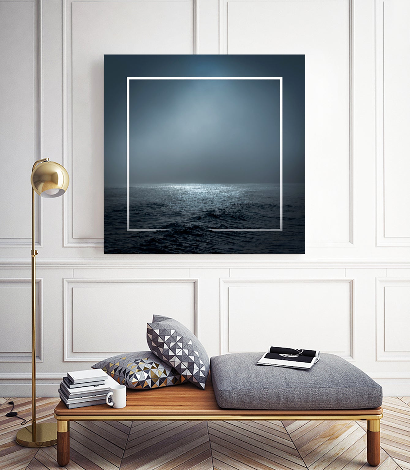 Twilight Geometry by Orce Vasilev on GIANT ART - black photo illustration