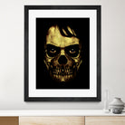 Angry Skull Monster Poster by Daniel Ferreira-Leites on GIANT ART - black photo manipulation