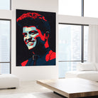 Bruno Mars by 1x Merch on GIANT ART - red digital painting