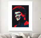 Bruno Mars by 1x Merch on GIANT ART - red digital painting