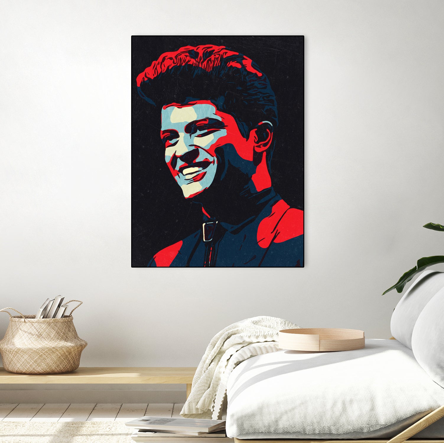 Bruno Mars by 1x Merch on GIANT ART - red digital painting