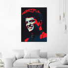 Bruno Mars by 1x Merch on GIANT ART - red digital painting