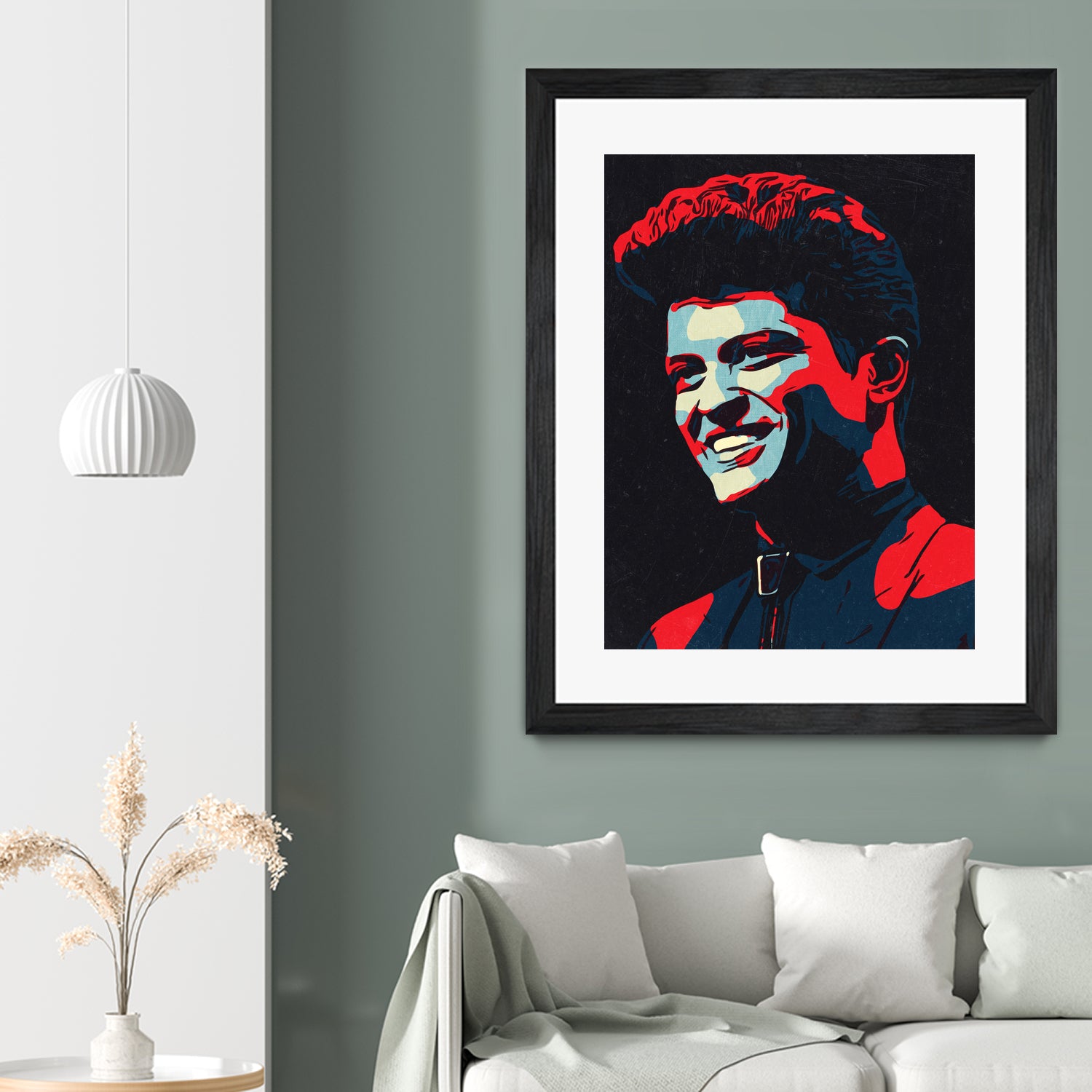 Bruno Mars by 1x Merch on GIANT ART - red digital painting