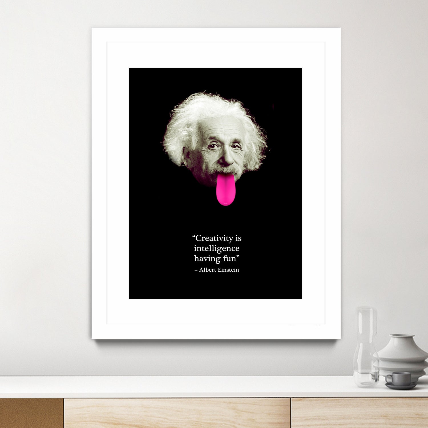 Einstein by Sundeep Kumar on GIANT ART - black photo manipulation