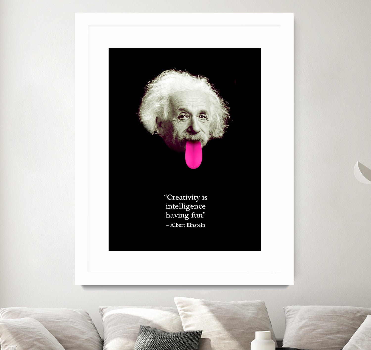 Einstein by Sundeep Kumar on GIANT ART - black photo manipulation