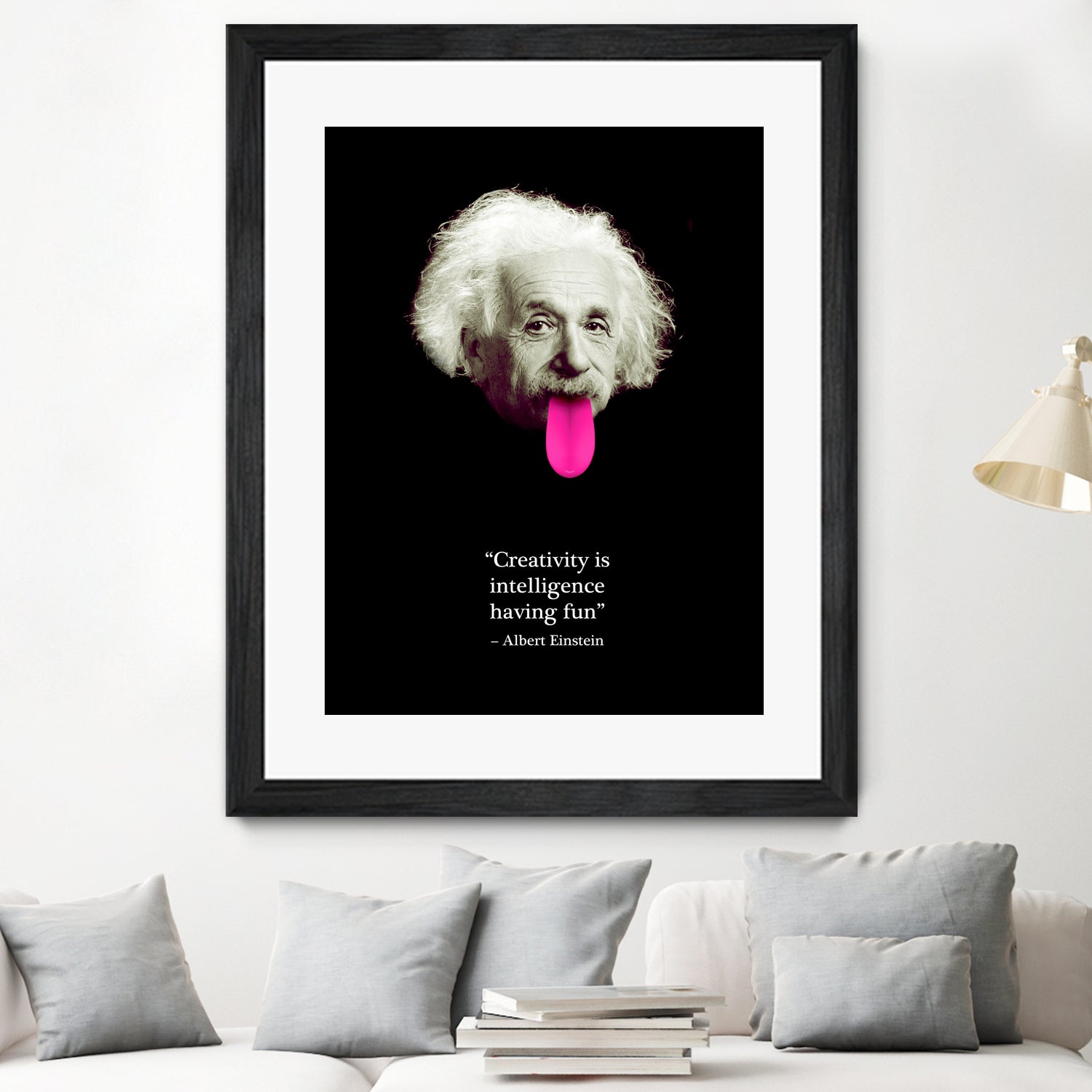 Einstein by Sundeep Kumar on GIANT ART - black photo manipulation