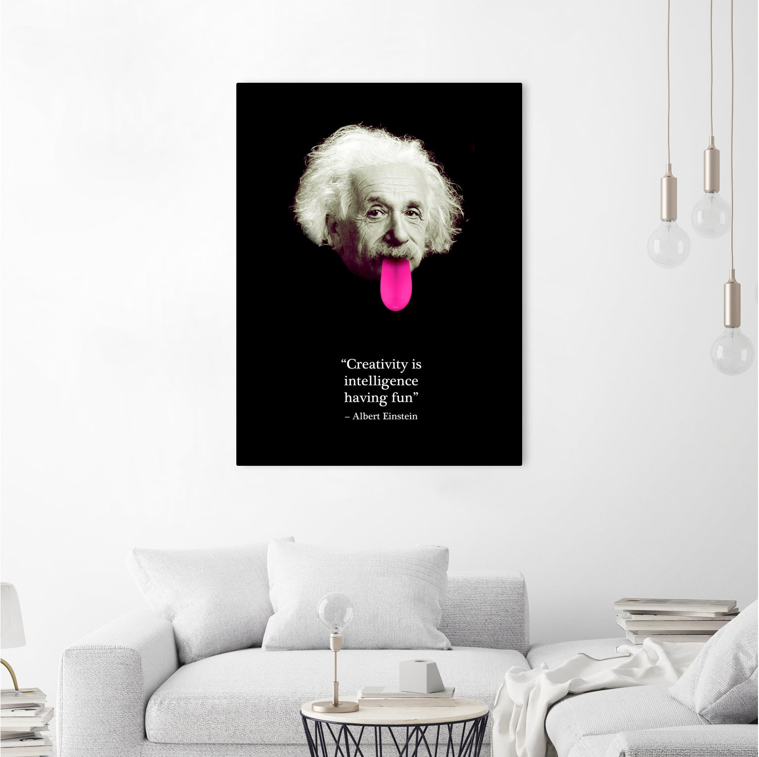 Einstein by Sundeep Kumar on GIANT ART - black photo manipulation