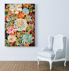 Floral Desert by Lisa Raymond on GIANT ART - orange digital painting