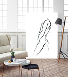 Torso. Silhouette of Man by Katya Ulitina on GIANT ART - white character design