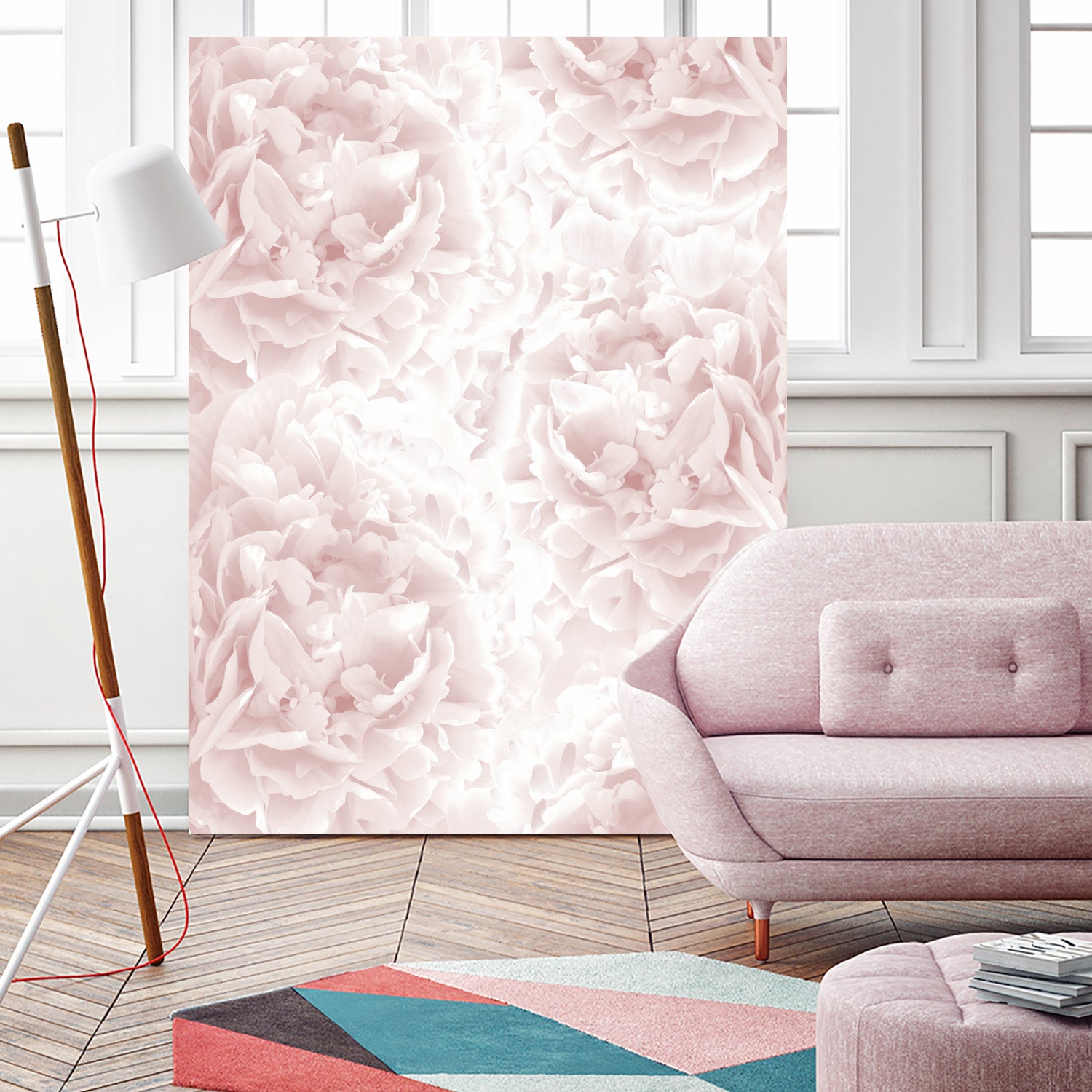 Blush Rose Peonies Dream #1 #floral #decor #art by Anita & Bella Jantz on GIANT ART - pink photo illustration