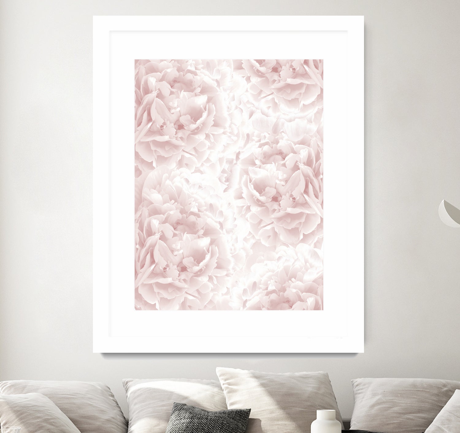 Blush Rose Peonies Dream #1 #floral #decor #art by Anita & Bella Jantz on GIANT ART - pink photo illustration