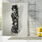 Charlie Chaplin - The Kid by Claudio Tosi on GIANT ART - black digital painting