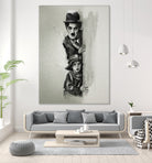 Charlie Chaplin - The Kid by Claudio Tosi on GIANT ART - black digital painting