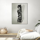 Charlie Chaplin - The Kid by Claudio Tosi on GIANT ART - black digital painting