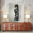 Charlie Chaplin - The Kid by Claudio Tosi on GIANT ART - black digital painting