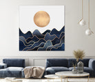 Waves 1 by Elisabeth Fredriksson on GIANT ART - blue digital painting