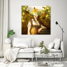 A Wandering Mind v2 by Diogo Veríssimo on GIANT ART - yellow digital painting