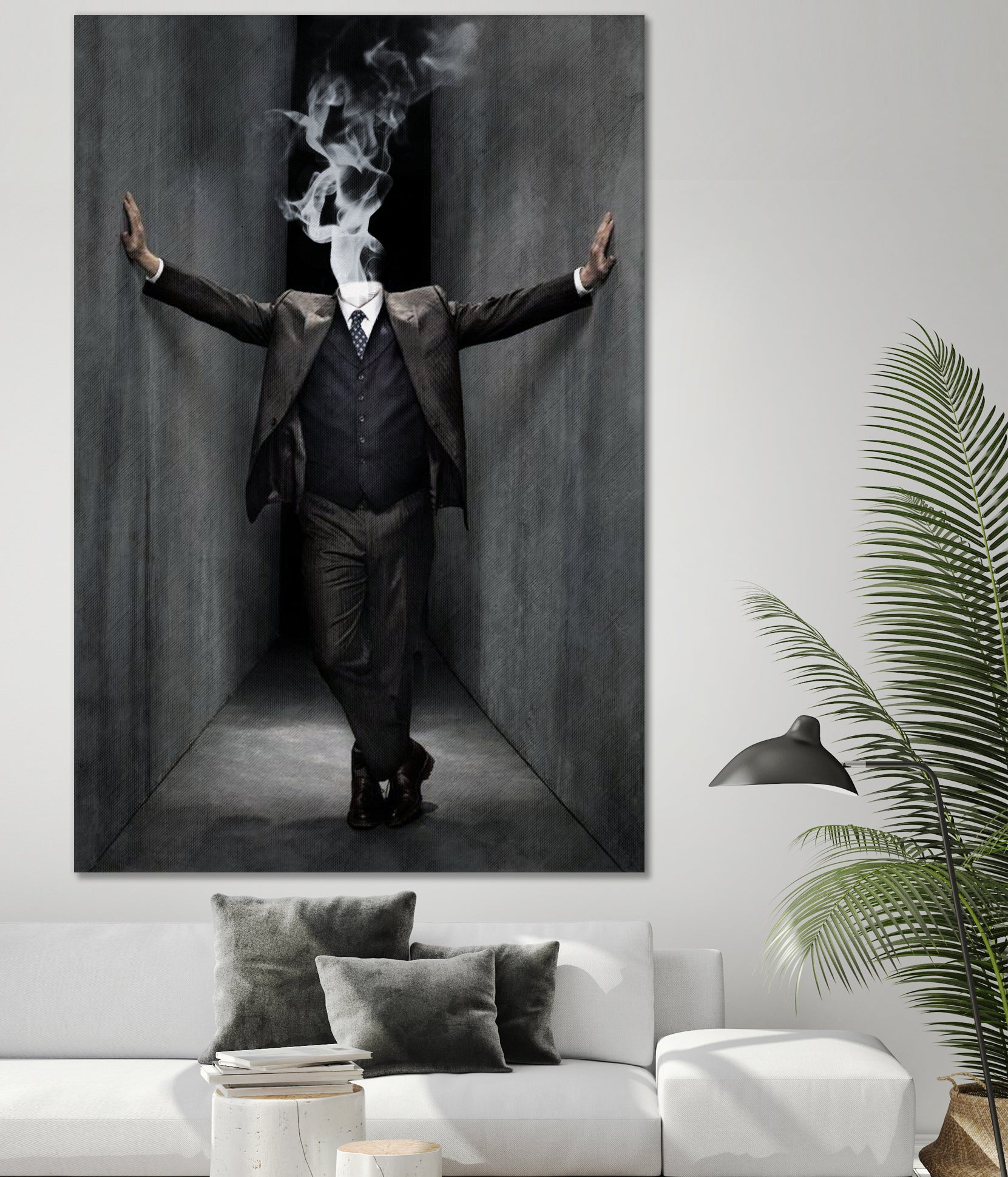 Walls ... by Menelaos Trompoukis on GIANT ART - gray digital painting