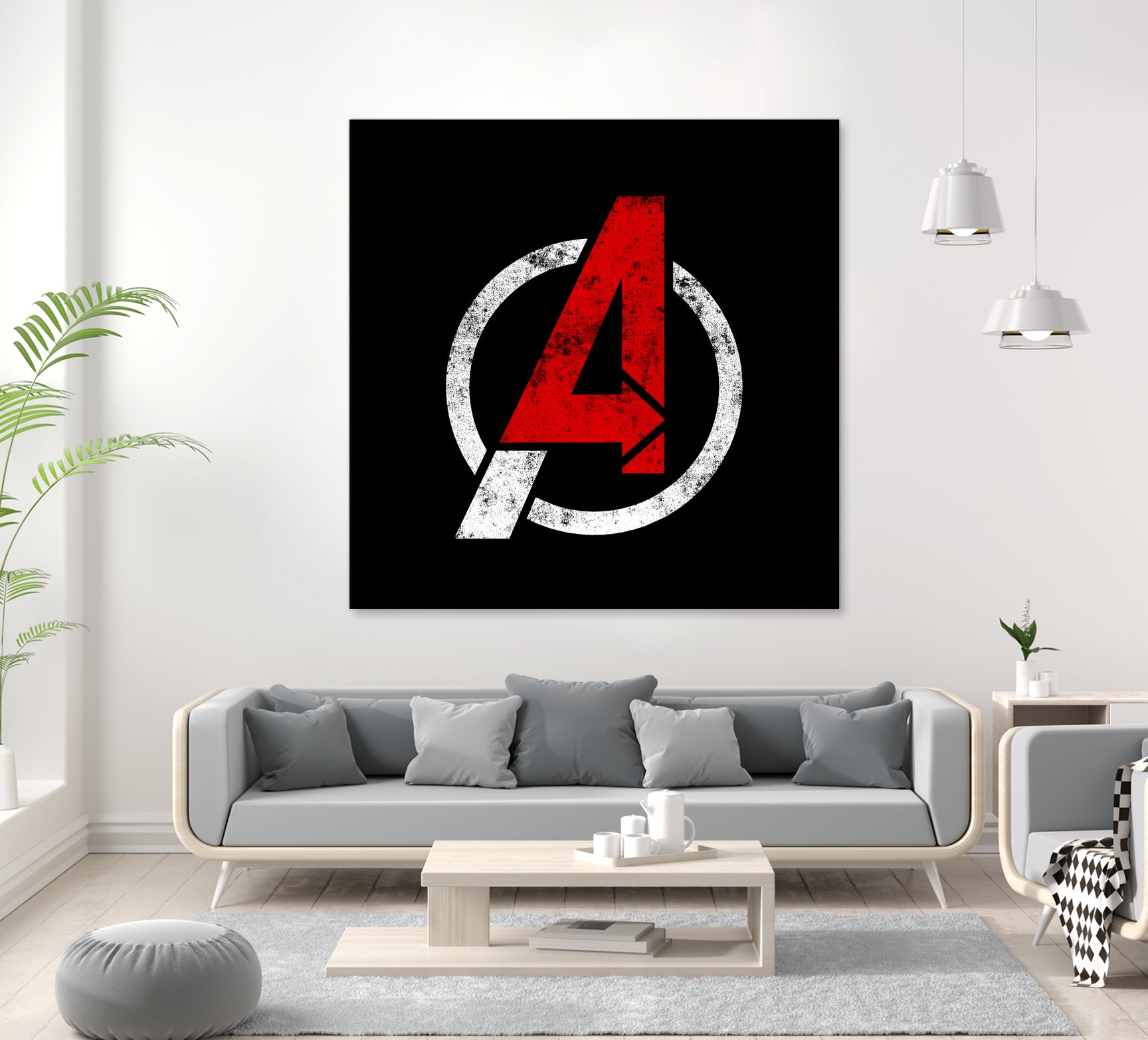 Avengers 4 by Anton Kalinichev on GIANT ART - red digital drawing