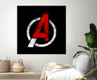 Avengers 4 by Anton Kalinichev on GIANT ART - red digital drawing