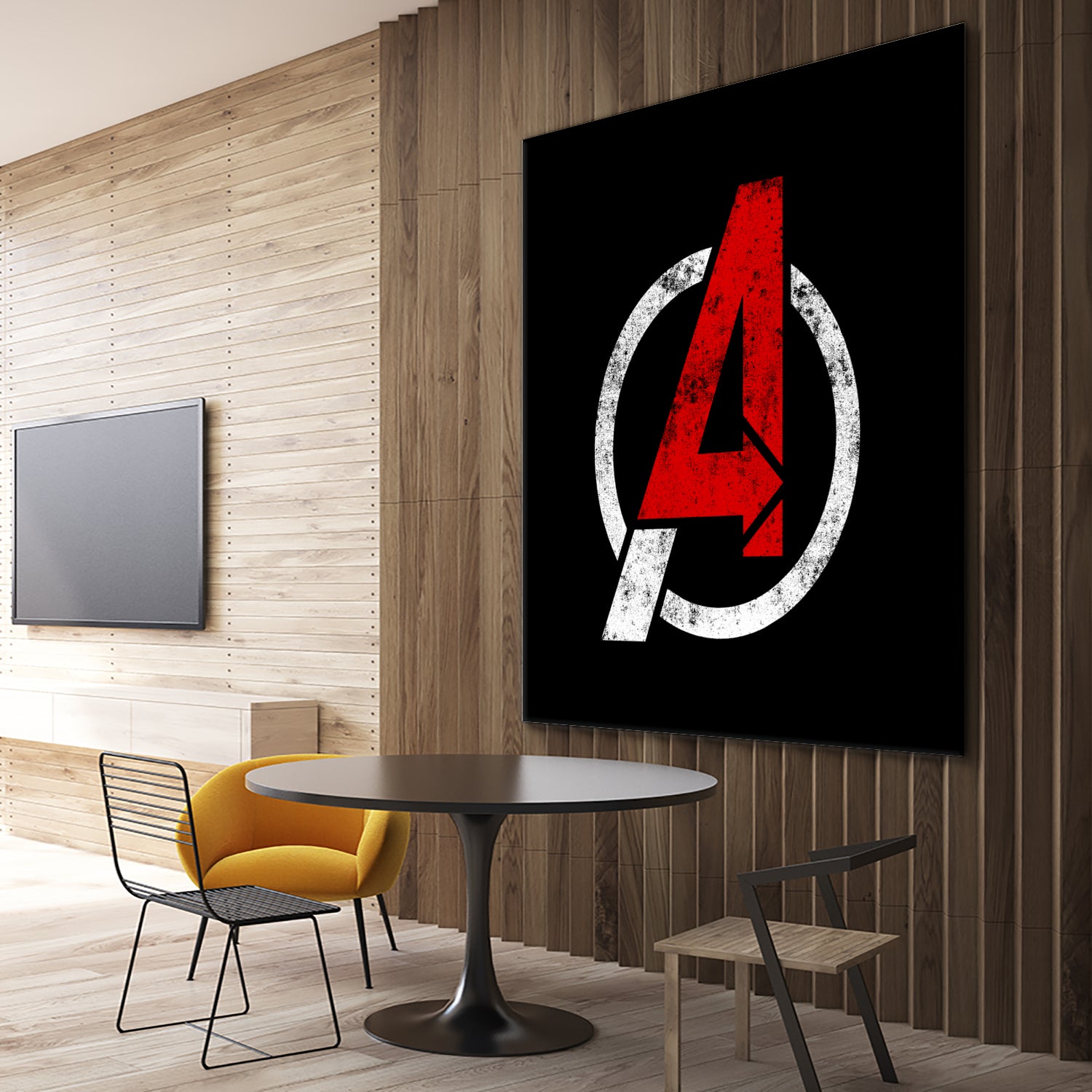 Avengers 4 by Anton Kalinichev on GIANT ART - red digital drawing