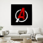 Avengers 4 by Anton Kalinichev on GIANT ART - red digital drawing