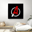 Avengers 4 by Anton Kalinichev on GIANT ART - red digital drawing