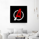 Avengers 4 by Anton Kalinichev on GIANT ART - red digital drawing