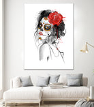 Dia de los Muertos by Antonio Camarena on GIANT ART - white digital painting