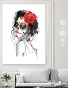 Dia de los Muertos by Antonio Camarena on GIANT ART - white digital painting