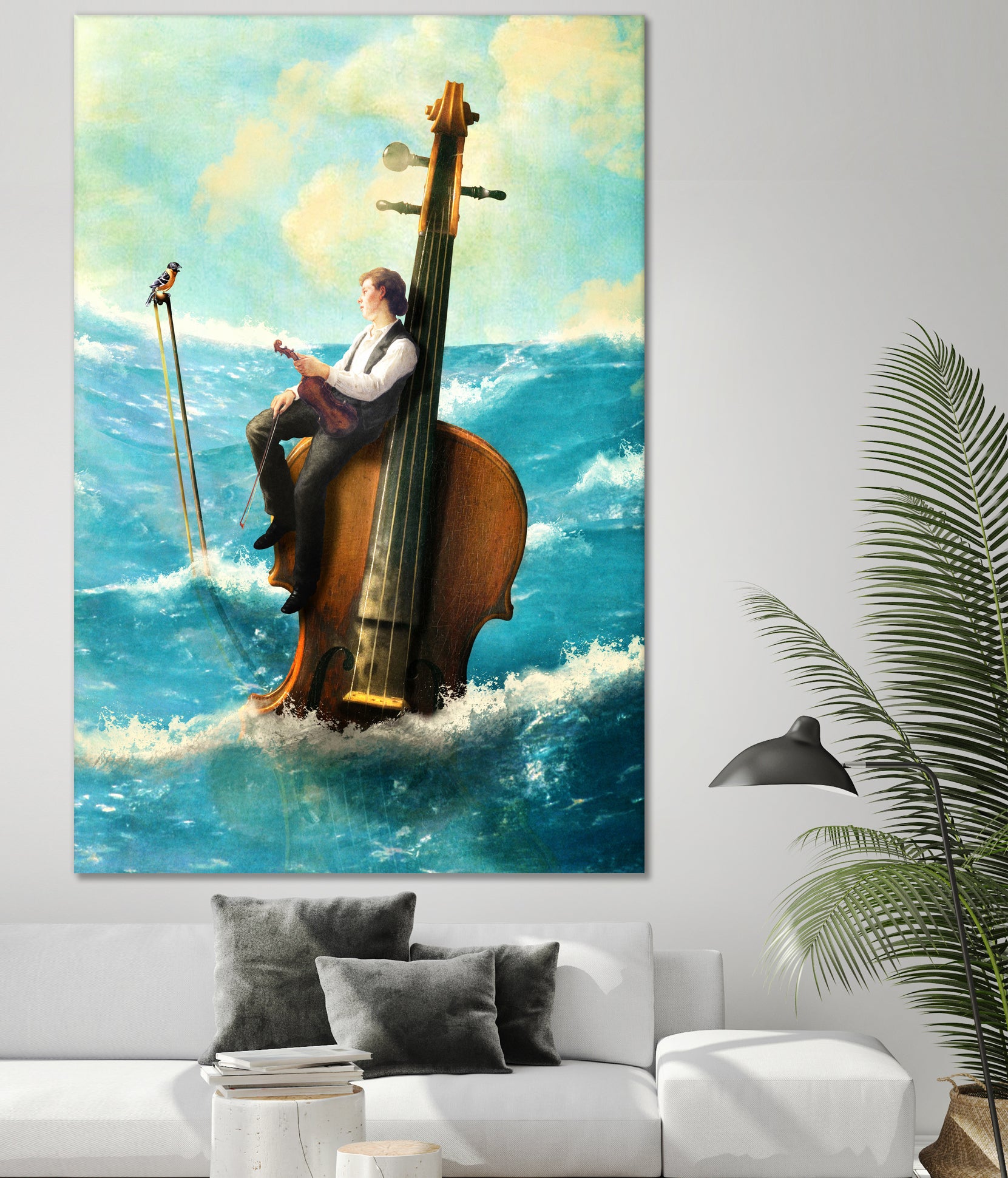 Drifting Melody by Diogo Veríssimo on GIANT ART - blue photo manipulation