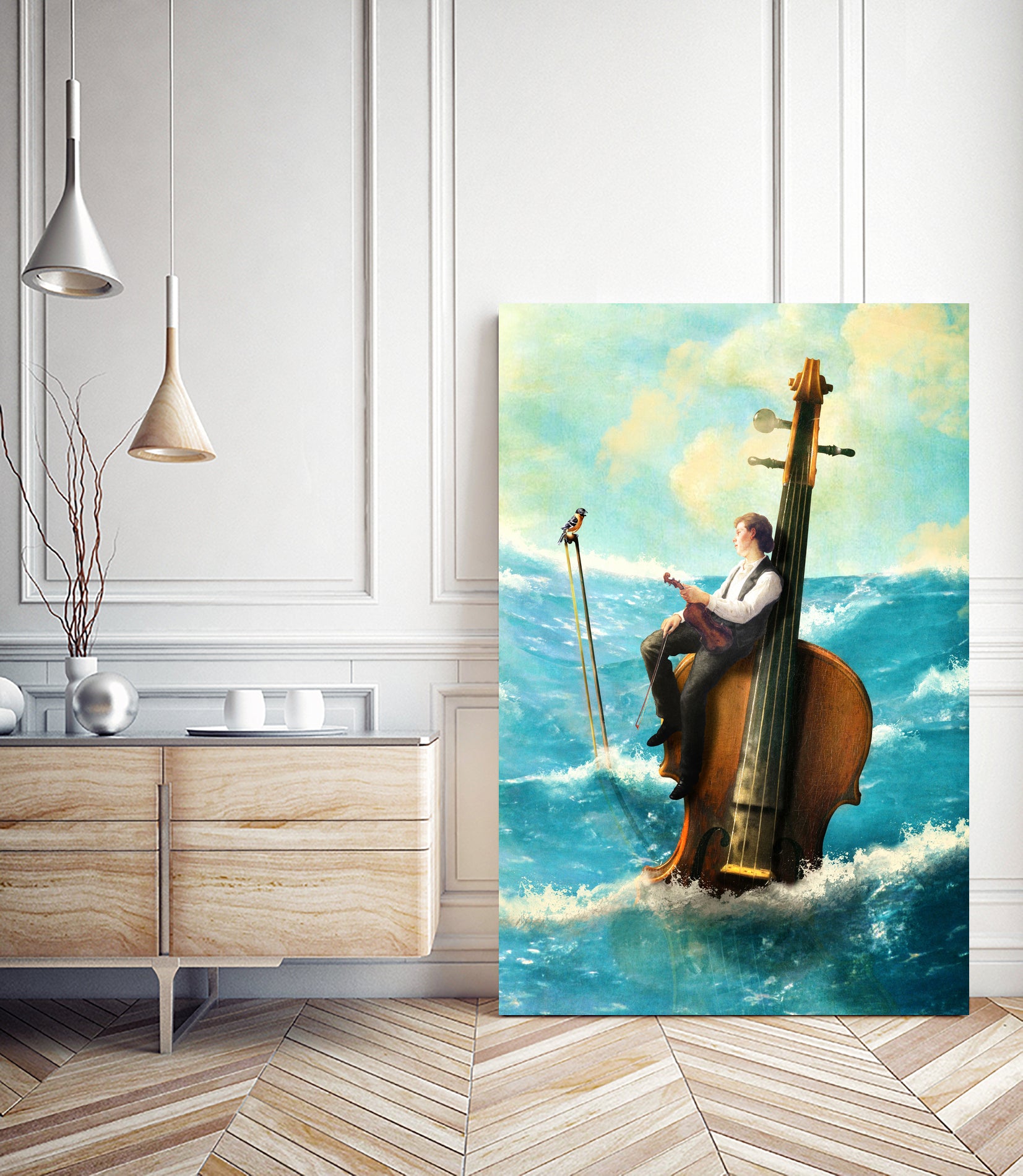 Drifting Melody by Diogo Veríssimo on GIANT ART - blue photo manipulation