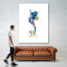 Koi Fish by Monn Print on GIANT ART - white digital painting