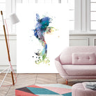 Koi Fish by Monn Print on GIANT ART - white digital painting