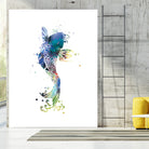 Koi Fish by Monn Print on GIANT ART - white digital painting