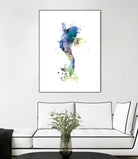 Koi Fish by Monn Print on GIANT ART - white digital painting