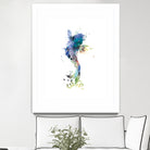 Koi Fish by Monn Print on GIANT ART - white digital painting