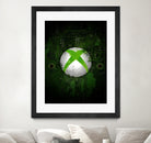 Xbox dark splatter by Jurijs Permanickis on GIANT ART - green digital painting