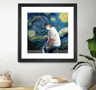 Street Art (Van Gogh) by Mehmet Geren on GIANT ART - blue photo manipulation